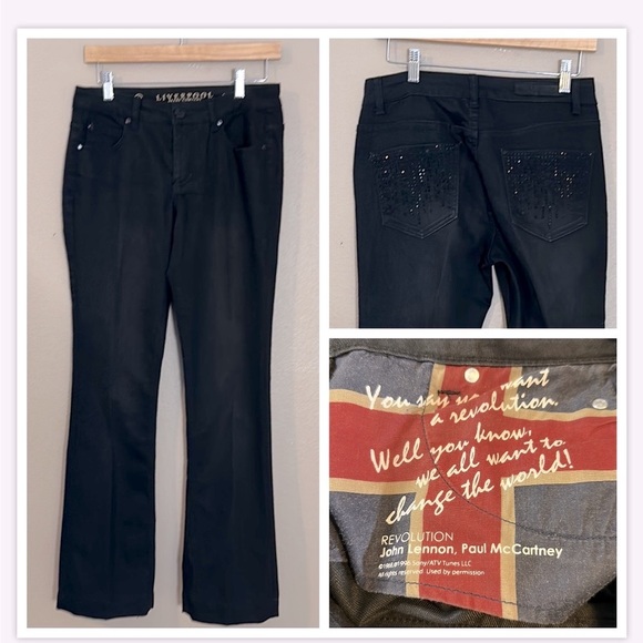 Liverpool Jeans Company, Lucy’s Bootcut Jean Sparkling Pockets Size 6 - Picture 1 of 8